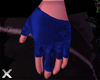X l Blue Gloves