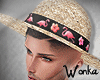 W° Flamingo Noir Hat