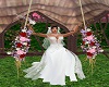 Floral Wedding Swing