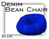 [S9] Denim Bean Chair