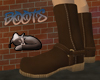 Biker Boots Dark Brown