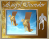 ANGEL Gold Heels 25