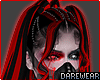 Blood Cybergoth Hair