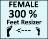 Feet Scaler 300% Female