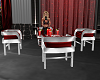 S/~Cherry Red Bar Table