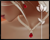 ! Ruby&Diamonds Necklace