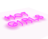 !V H Girls 3D Neon Pink