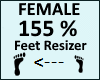 Feet Scaler 155%
