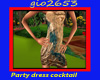 TEXAS PARTY DRESS COCKTA