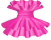 Kerrie Pink Ruffle Dress