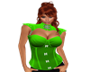 green corset