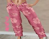 Pink Flower Jeans