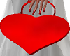 Red💖  Heart Purse