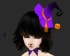 Purple Witch Hat Pumpkin