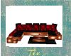{{Tee}} RedBlack Couch