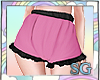 SG Ruffle Shorts Pink