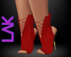 Rachel red high heels