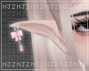 ⍨ elf ears pink bow