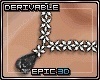 E* Ivy Necklace Black