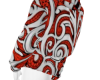 MAORI RED HOODIE M