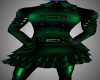 Cstm Green Goth Dress