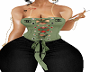 C. Green Corset