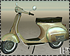 Metallic Cream Scooter