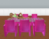 LB59s Pink Dining Table