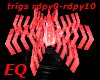 EQ Red Pyramid light