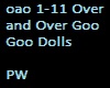 GooGoo Dolls Over Over