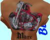 Red Harley Marc Tattoo