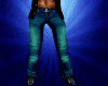blue jeans pants playboy