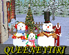 QN* Xmas,Snowmen Family