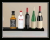 Wine Vodka Whiskey Shelf