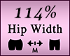 Hip Butt Scaler 114%