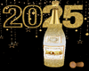 2025 HAPPY NEW Y BOTTLE