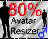 *M* Avatar Scaler 80%