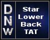 Star Lower Back Tattoo