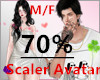 Avatars Scaler 70% M/F