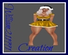 Gold Santa Skirt