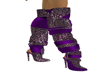 facion purpel boots