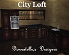 city loft kitchen