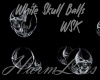 White Skull Balls