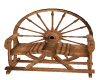 Wagonwheel Bench