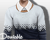 Derivable Sweater Shirt