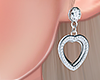 Heart earrings