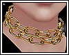 .m. Chain Choker | Gold