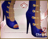 cK Chain Boots Royal