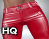 Leather Pant / Red