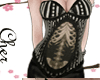 corset goth cameo